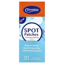 Spot Patches, For All Skin Types, 30 Clear Single-Use Hydrocolloid Patches