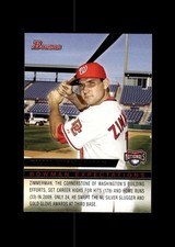 2010 Bowman Expectations #BE19 Ryan Zimmerman / Ian Desmond Nationals
