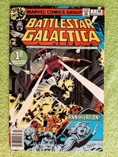 BATTLESTAR GALACTICA #1 NM Duty Free key 1st issue RD8170