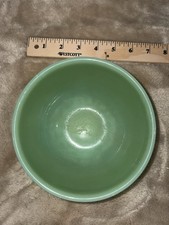 Pyrex 464 Green Pressed Milk Glass Bowl, Soli...
