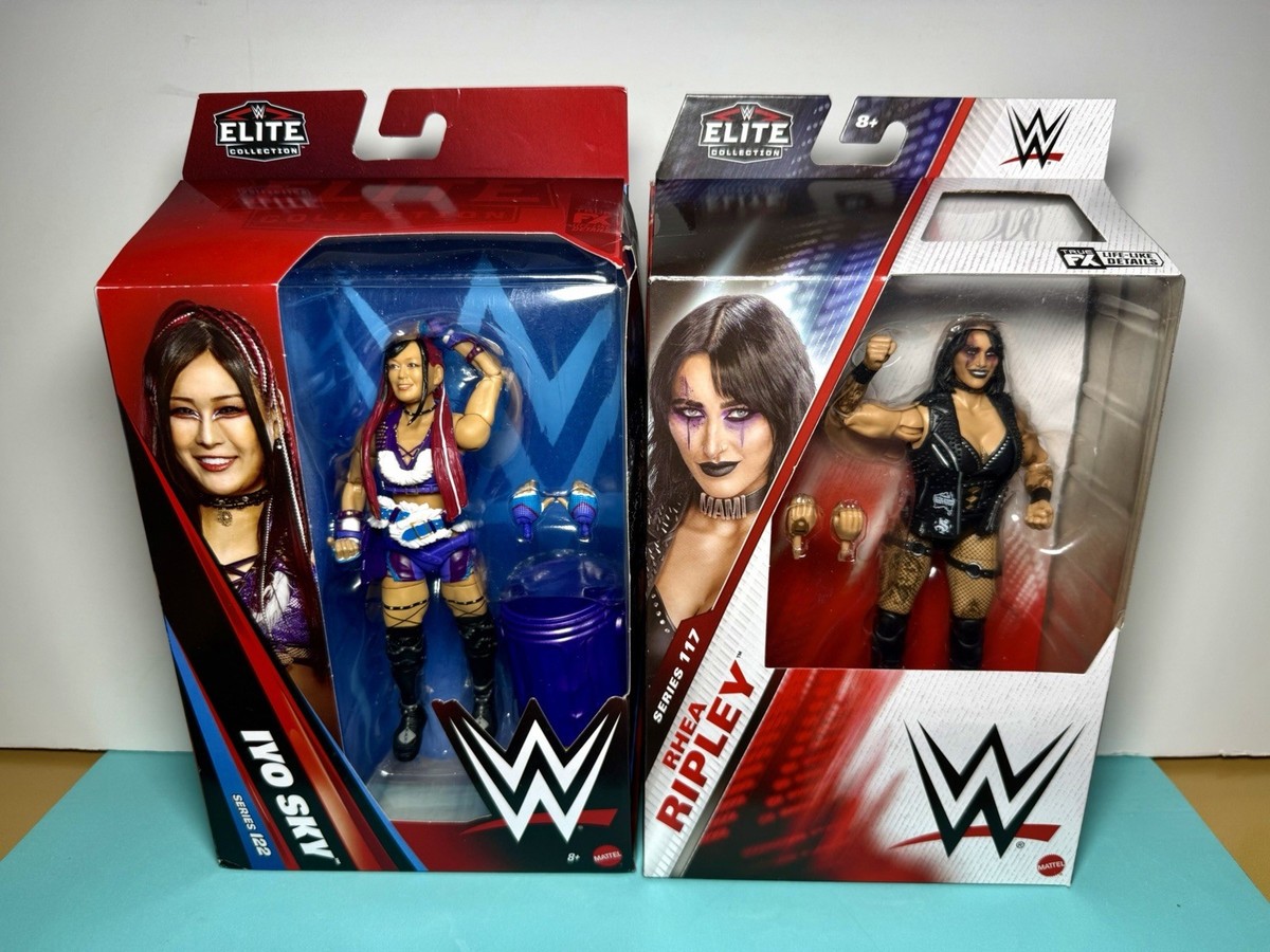 WWE Elite Collection RHIYO Tag Team 2-Pack: IYO SKY & RHEA RIPLEY