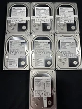 HGST H3U30006472S 3 TB Enterprise Hard Drive Lot Of 7