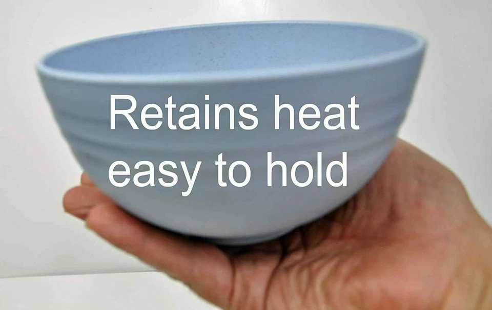 Paquete de 4 cuencos de cereal irrompibles 24 oz colores mezclados aptos para microondas y lavavajillas Foto 3 de 4