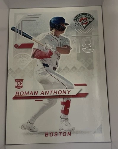 Roman Anthony 2025 Prospect Edition Rookie RC Card #76 Red Sox