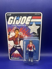 GI Joe ReAction Plus Wave 8 Americas 250th Anniversary Lady Jaye Super7 Sealed