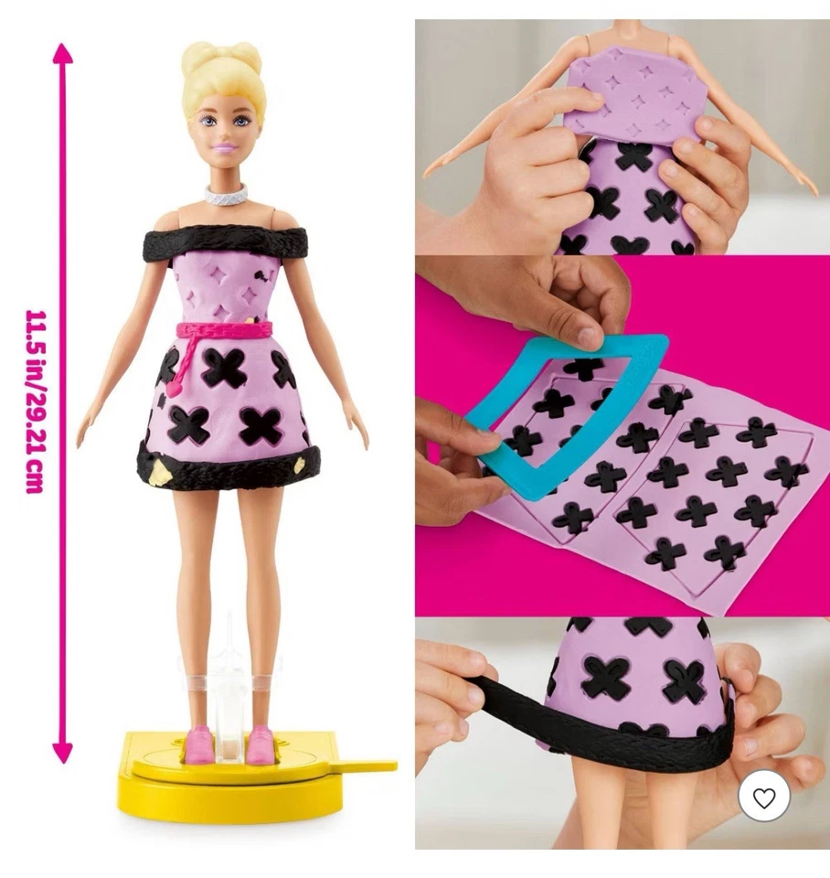Barbie Play-Doh Diseñador Desfile de Moda Juego Foto 4 de 4