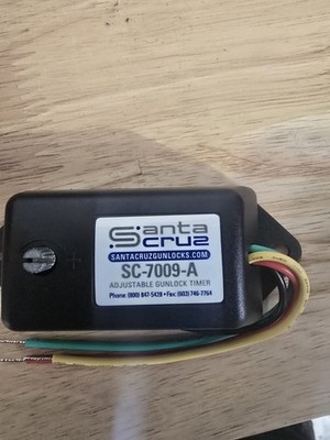 Santa Cruz Adjustable Gunlock Timer SC-7009-A