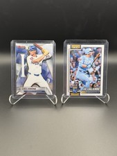 Topps 2025 Series 2 & Bowman's Best Kansas City Royals RC 2-Card Lot Caglianone