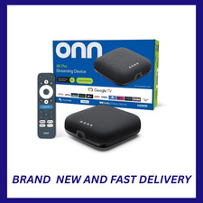 Onn 4K Pro Streaming Device Google TV 32GB WiFi Dolby Vision Atmos Ethernet