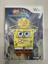 Wii SpongeBob's Atlantis Squarepantis Video Game