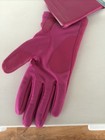 Isotoner Gloves Berry Genuine Leather Women's One Size Comfort Stretch — photo 5