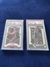 PSA 10 GEM MT KZ Okpala + Lonnie Walker IV Rookie Lot 2018/19 Panini Prizm RC 