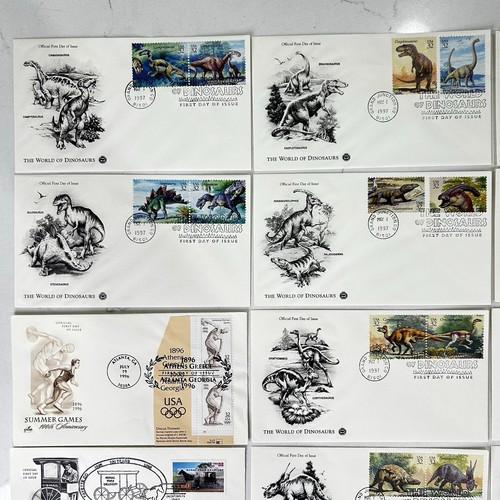 15 First Day of Issue Postal Covers Historic FDC 1996-98 Culture Lot #10 - Picture 2 of 8