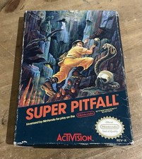 Super Pitfall (Nintendo Entertainment System, 1987)-TESTED & Works