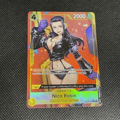 Nico Robin ST29-009 Alternate Art Egghead One Piece TCG Near Mint English