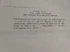 8 x 10 Photo Of Maj General Thomas G Hearn  Released in 1946 New — photo 2
