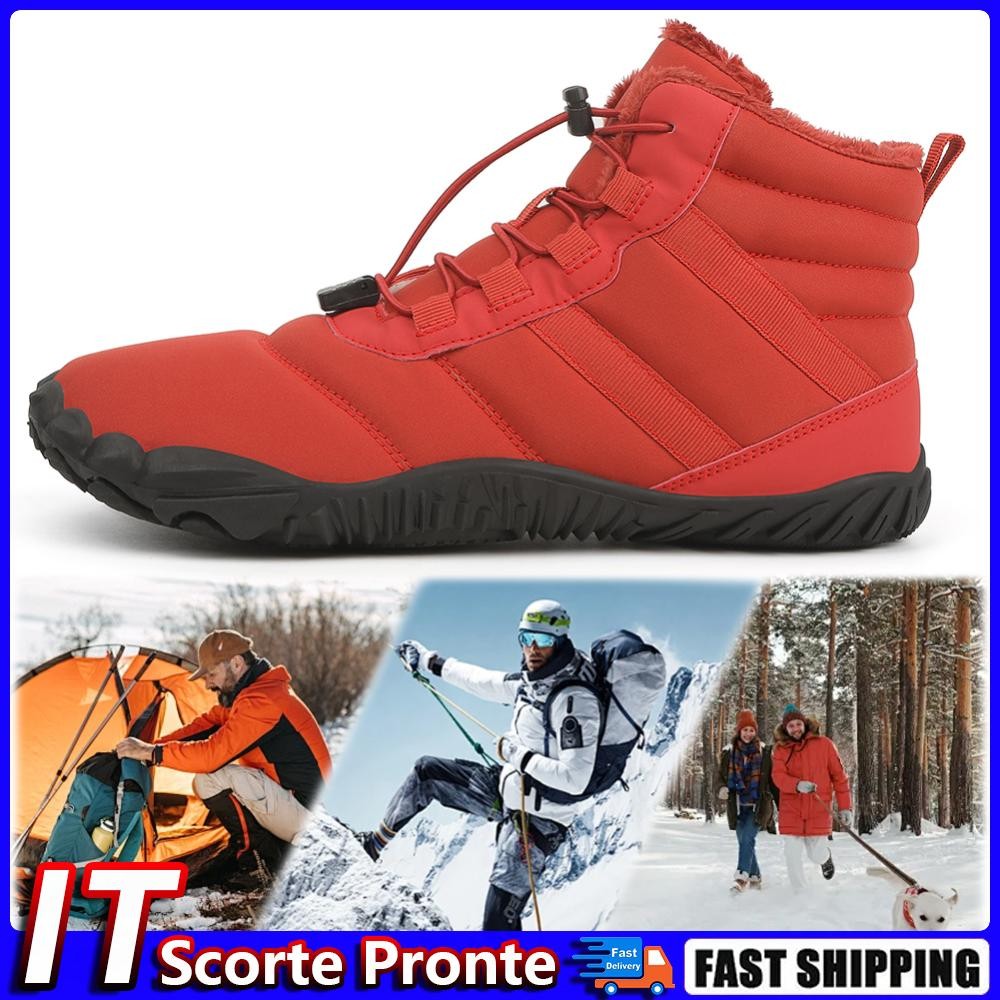 KEEN Scarponi da neve invernali Scarpe da arrampicata antiscivolo addensate per uomo