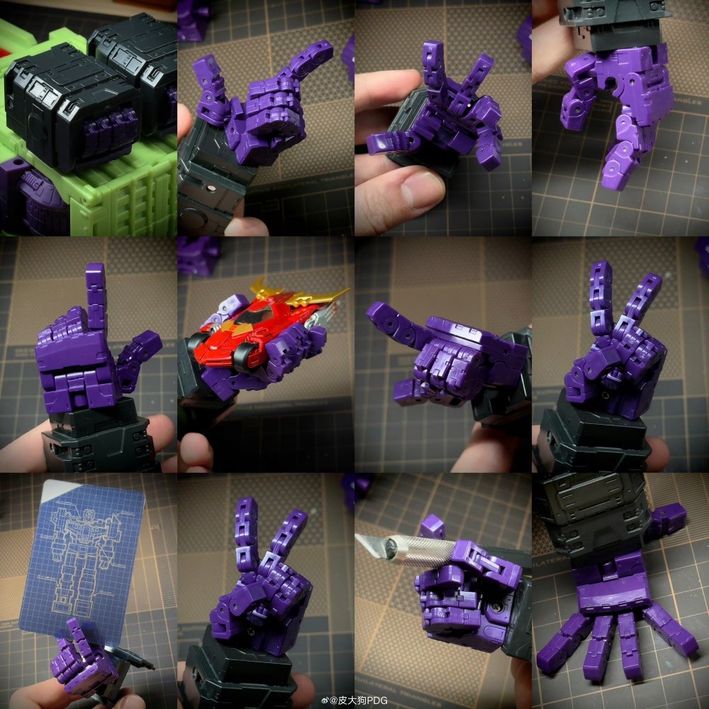 NEWBEE NB-02 Upgrade Kit Devasation's Hand For SS86 Devastator ABS