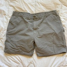 Carhartt B25 desert canvas carpenter cargo shorts workwear fisherman outdoors