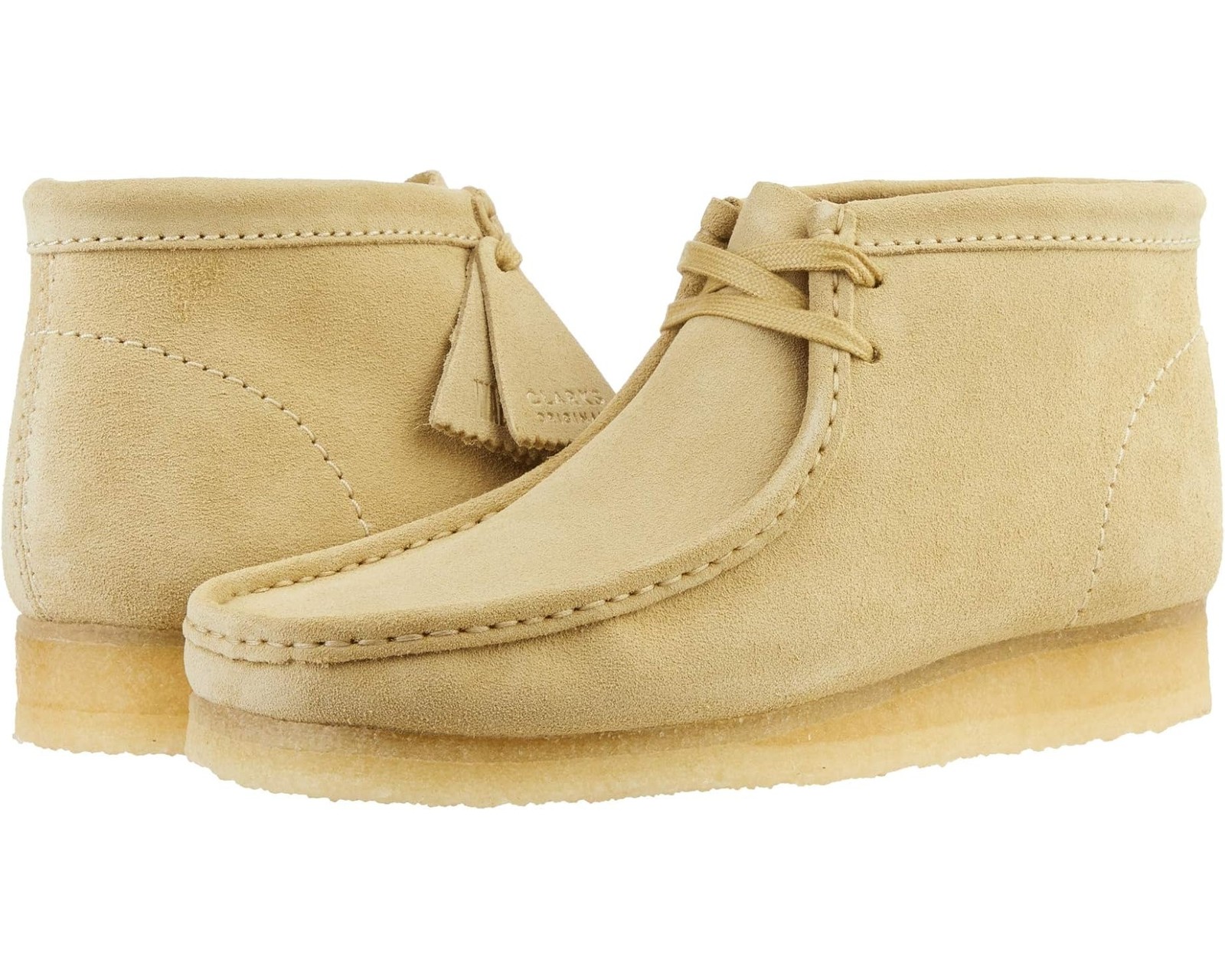 S Clarks Wallabee Boot 'maple Suede'