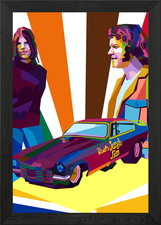 Jungel Jim Framed Wall Art Poster Canvas Print Picture