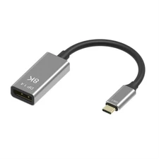 USB C to Display Port 1.4 8K Cable 8K@60Hz 4K@144Hz Male to Female Adapter
