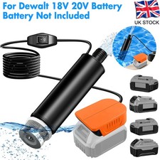120W 12V Cordless Oil/Water Pump Water Transfer Pump For Dewalt 18V 20V Battery