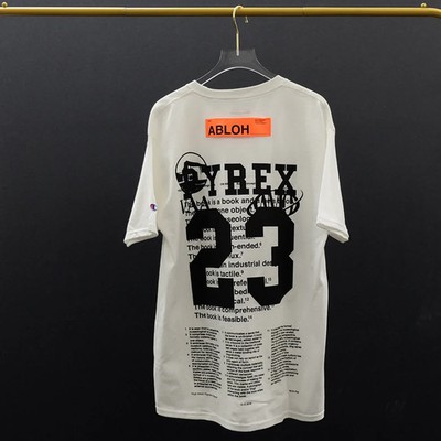 Virgil Abloh Pyrex 23 Caravaggio T Shirt White Large Figures of