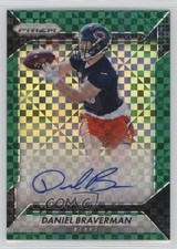 2016 Panini Prizm Rookie Green Power 29/49 Daniel Braverman #RA-DBV Auto r8l