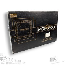 Parker 05617100 - Monopoly Club Ausgabe mit Buch DM Version Brettspiel 🎲 Metall