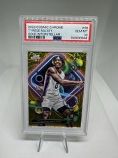 2023-24 Topps Cosmic Chrome - Tyrese Maxey #96 Gold Interstellar Refractor /50
