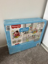 Fisher-Price Rainforest Jumperoo Activity Center K6070-999C Music Lights Sounds