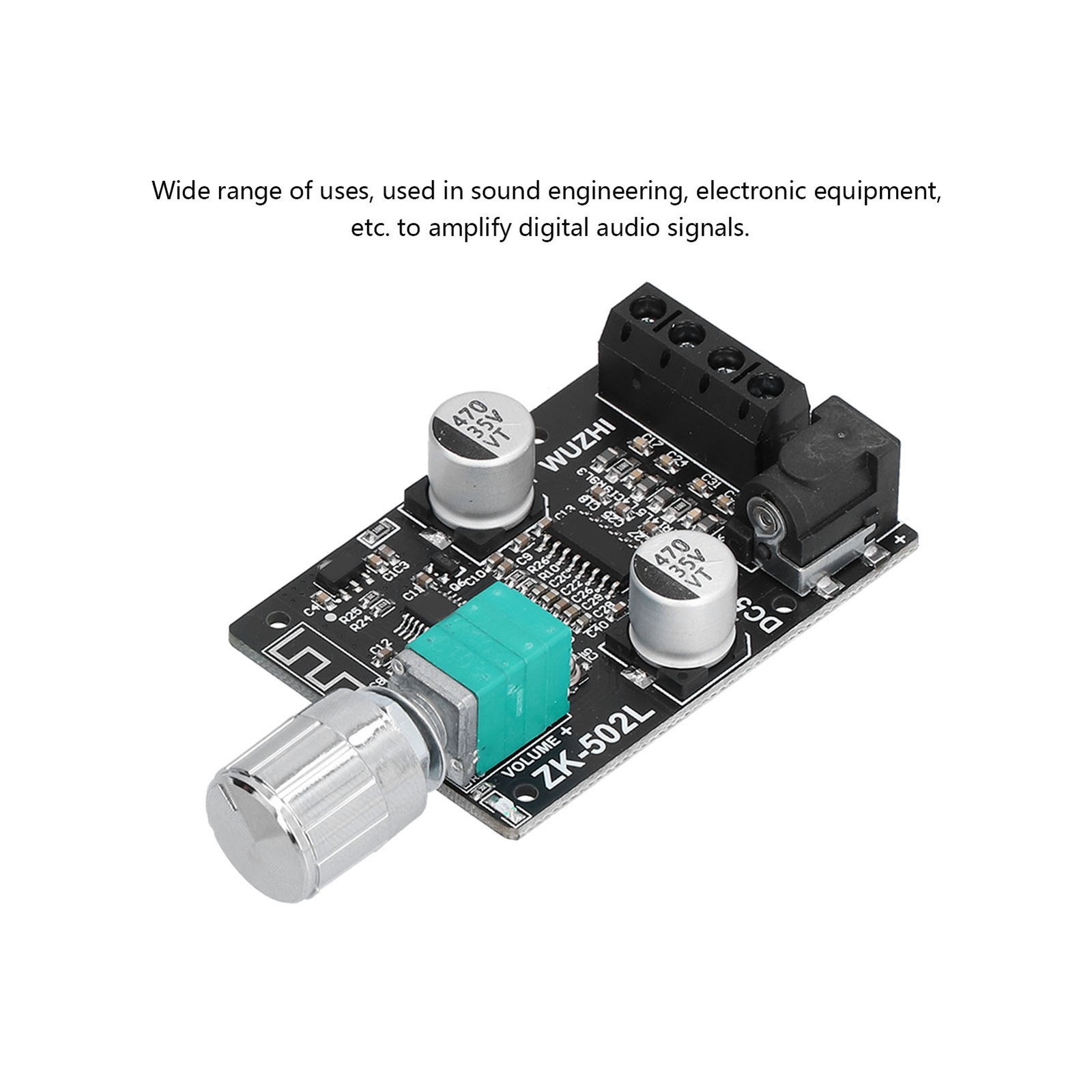 Mini 50W Dual Channel Stereo 502L BT Amplifier Board For Sound Engineering New