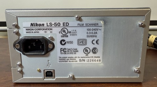 Nikon CoolScan V ED Film Scanner LS-50 W/slide Scan Module, Made in Japan - Afbeelding 7 van 9