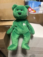 Ty Beanie Baby Erin The Bear 1997 Retired Plush Toy