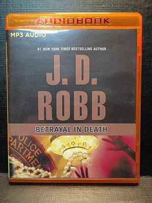 Betrayal In Death J.D. Robb Mp3 CD Audiobook Unabridged Brilliance Nora Roberts