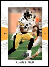 2003 UD Patch Collection #62 Plaxico Burress