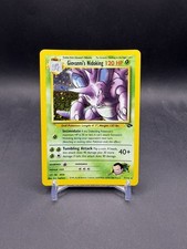 Pokémon TCG Giovanni's Nidoking Holo Rare Card 7/132 Gym Challenge