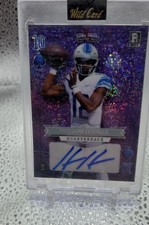 2023WildCard5CardStacked QueenofSpadesAutographsHendon HookerSPinkSparklesFoil/4