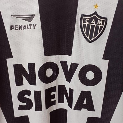 Atlético Mineiro 2001  V2 Kit ゲームシャツ Penalty Atletico Mineiro 2001 Home V2 Kit L Soccer Jersey