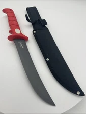 Bubba Blade 9 Inch Stiffie Fillet  With Non-Slip Grip Handle, Full Tang Beveled