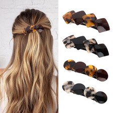 Hair Barrettes for Women 4Pack Vintage Hair Clips Non Slip Hair Clip French B...