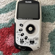 Kodak Play Sport ZX3 Waterproof 1080p Video Camera - UNTESTED Y2K Retro