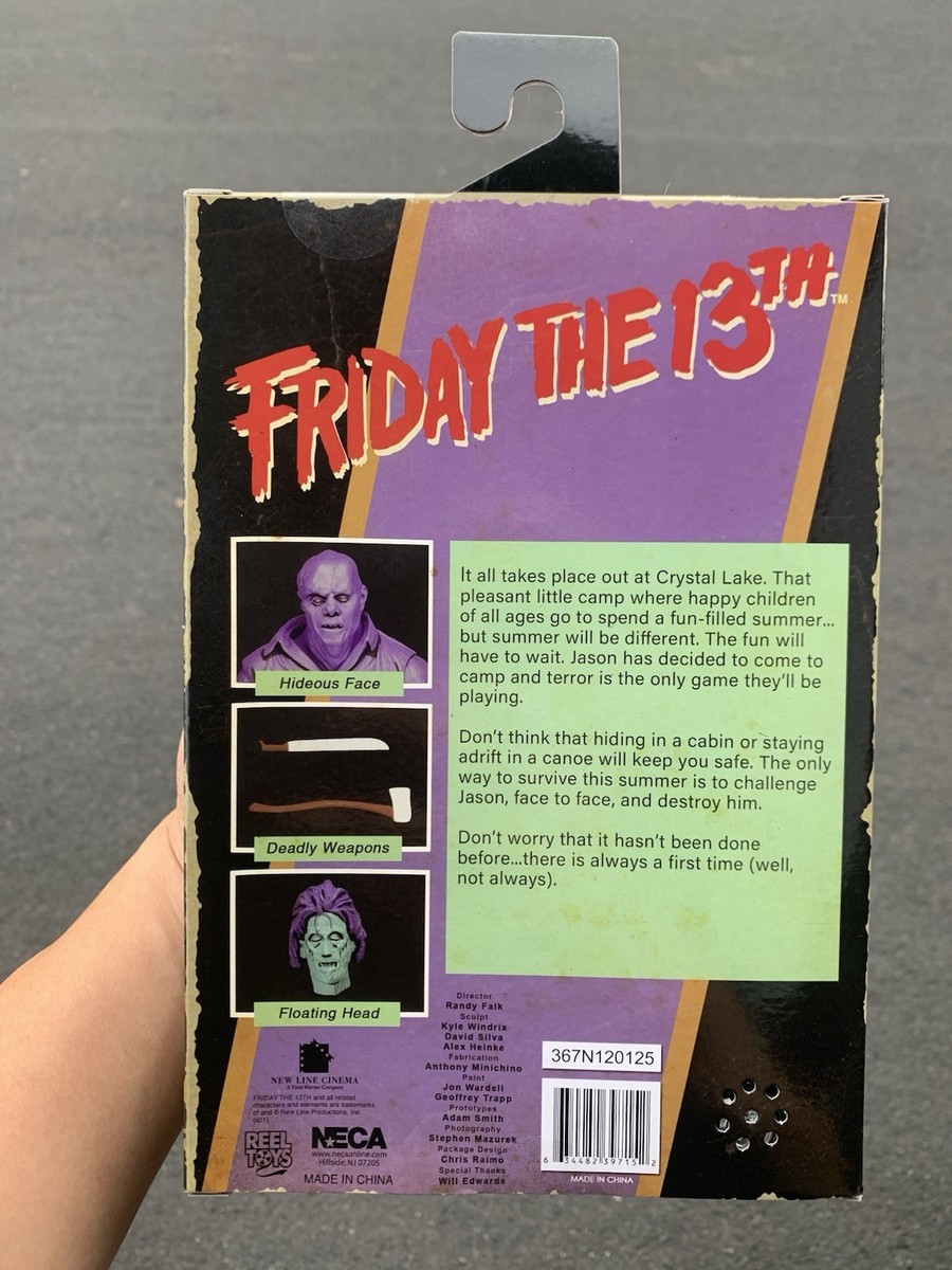 NECA Jason Voorhees Friday the 13th NES Power Play Series 7