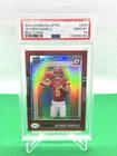 2024 Panini Optic Rated Rookie Jayden Daniels Red Hyper PSA 10 Color Match (RC)