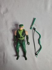 Green Arrow Super Powers 1985 Kenner Vintage Action Figure DC Comics W/Bow