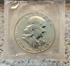 1959-P Proof Franklin Half Dollar Gem Proof Original Mint Cello 90% Silver #68