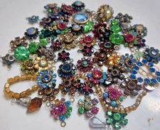 Vintage Swarovski /Czech cluster set  Stones & misc.