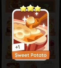 Monopoly Go _ Sweet Potato _ 3 stars ⭐ Sticker