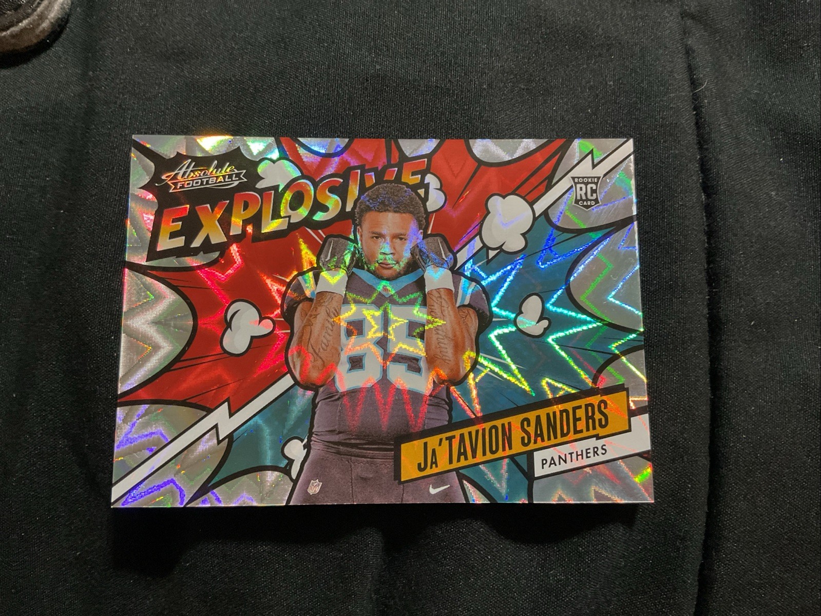 2024 Panini Absolute - Explosive Ja'Tavion Sanders #EX-JSS (RC)